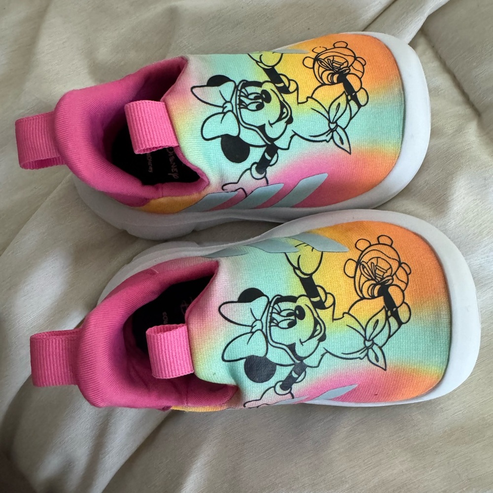 adidas Pink and Yellow Artistic Sneakers MONOFIT